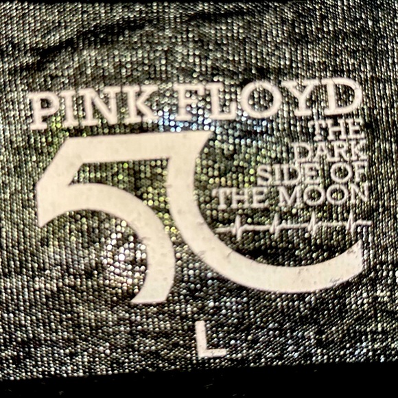 🌈 🌙 Pink Floyd Men’s large black t-shirt - Picture 3 of 6